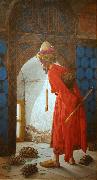 Osman Hamdy Bey The Tortoise Trainer oil on canvas